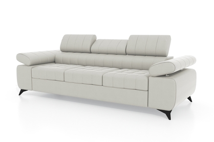Sofa z funkcją spania Dragonis - beżowa tkanina Vena 9 