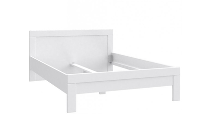 Łóżko Snow - 140x200 - biały 