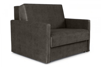 Sofa rozkładana Amerykanka Jolka 85 - brązowy welwet łatwoczyszczący Zetta 294