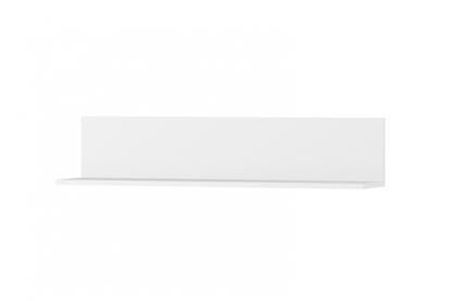 Półka wisząca Alwa 23 100 cm - biały połysk