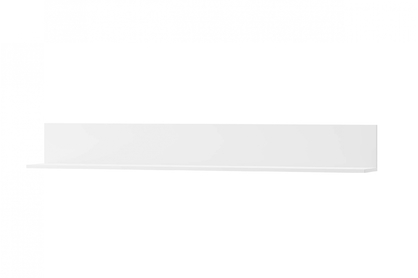 Półka wisząca Alwa 24 165 cm - biały połysk