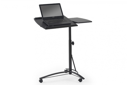 Stolik pod laptopa B14 z regulacją wysokości 73 cm - czarny