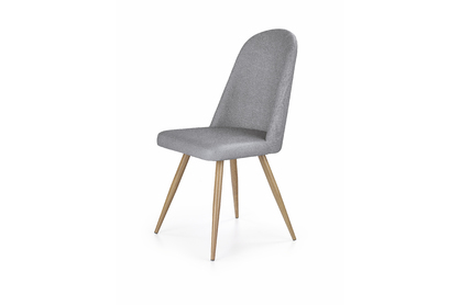 Krzesło K214 - krzesło popiel / dąb miodowy