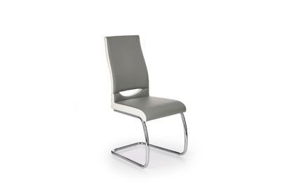 Krzesło K259 - popiel / biały