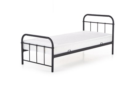 Łóżko do sypialni Linda 90X200 czarne