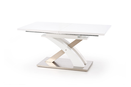 Stół rozkładany Sandor - biały lakier