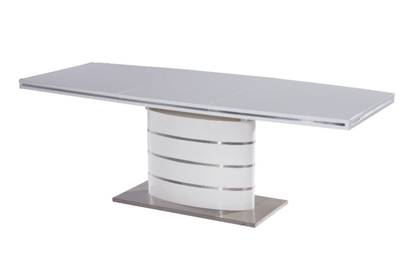 Stół rozkładany Fano 160(220)X90 - biały lakier