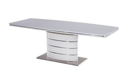 Stół rozkładany Fano 180(240)X100 - biały lakier