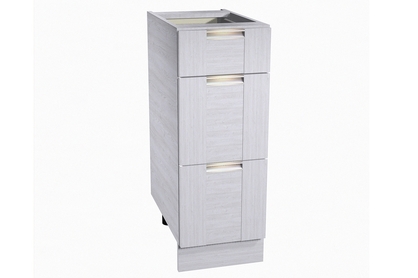 OLIVIA SOFT DS30/3 - szafka dolna z szufladami Metalbox