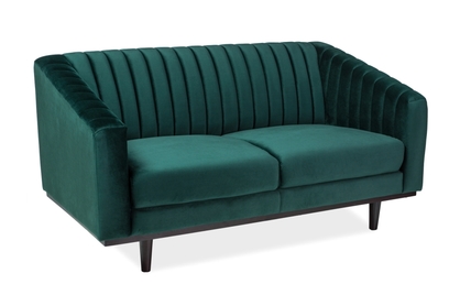 Sofa Volt zielony bluvel 78/wenge 