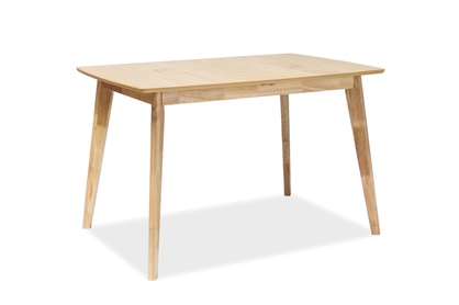 Drewniany stół rozkładany Brando 120-160x80 cm - dąb