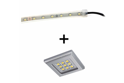 Oświetlenie pasek LED + 1 pkt świetlny podwieńcowy NEO-14 