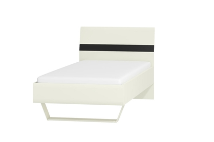 Łóżko 90 Bryza BRL-1C900 - Biały połysk 
