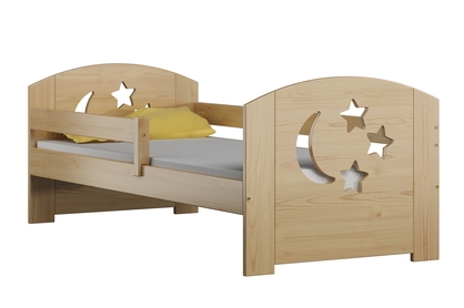 Łóżko dziecięce drewniane Stars - Moon DP 021 Certyfikat