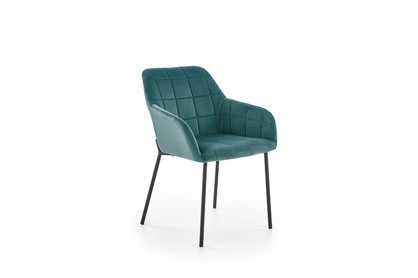 K305 krzesło czarny / ciemny zielony