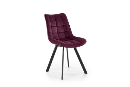Krzesło tapicerowane K332 - bordowy
