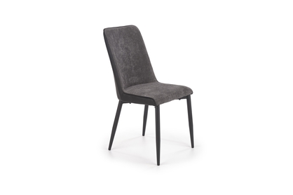 Krzesło K368 - popielaty / czarny