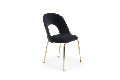 Krzesło K385 - czarny / złoty