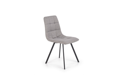 Krzesło tapicerowane K402 - popielaty
