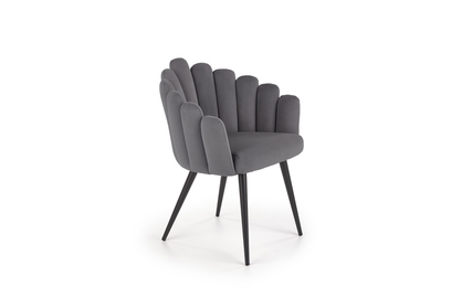 Krzesło K410 - popielaty velvet