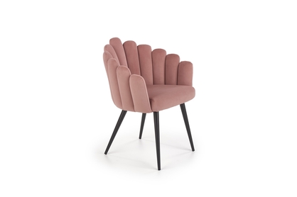 Krzesło K410 - różowy velvet