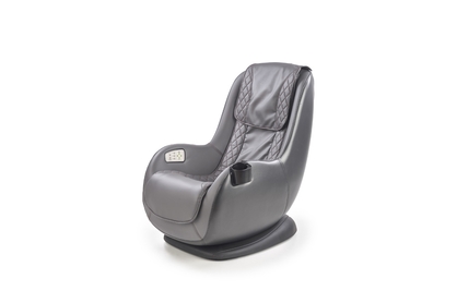 DOPIO fotel wypoczynkowy z funkcją masażu popielaty