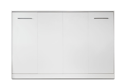 Półkotapczan poziomy Basic New Elegance - 120x200 - biały mat