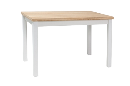 Stół Adam 100x60 cm - dąb wotan / biały