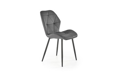 Krzesło tapicerowane K453 - popielaty