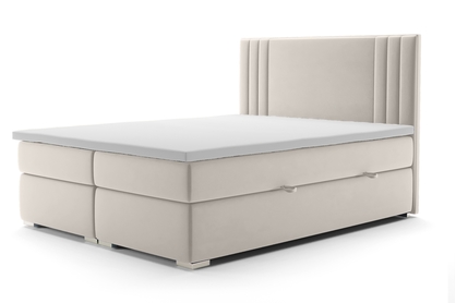 Łóżko kontynentalne z pojemnikami Cyntia - 160x200