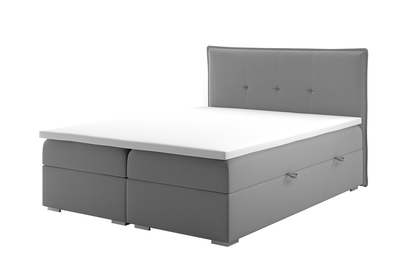 Łóżko kontynentalne z pojemnikami Ethan - 160x200