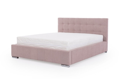 Tapicerowane łóżko sypialniane z pojemnikiem Firenzo - 160x200