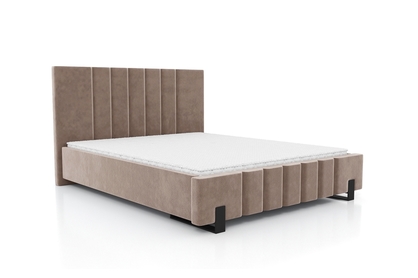 Tapicerowane łóżko sypialniane Verica - 140x200