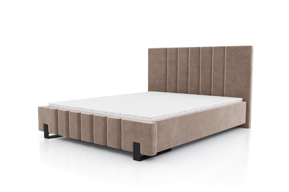 Tapicerowane łóżko sypialniane Verica - 160x200