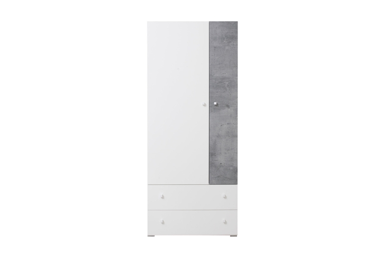 Szafa Sigma SI3 L/P - biały lux / beton