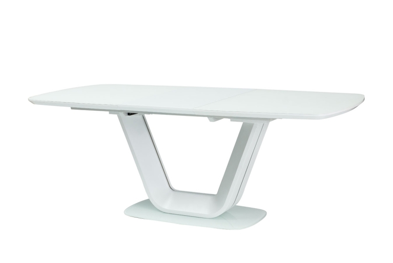Stół rozkładany Armani 140(200)X90 - biały mat
