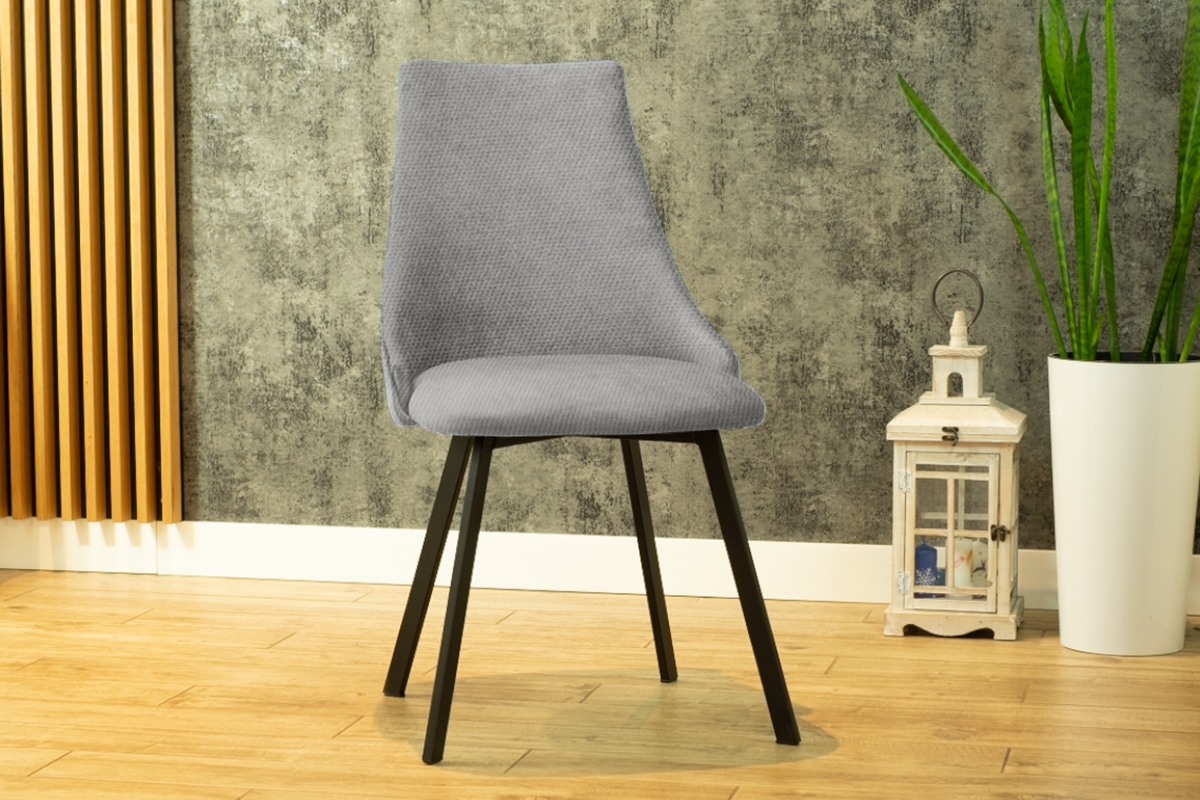 Krzesło tapicerowane Empoli Metal krzesło na metalowych nogach
