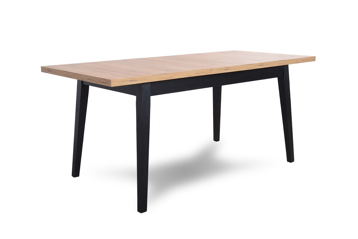Stół rozkładany Paris na drewnianych nogach 160-200x90 cm stół na drewnianych nogach