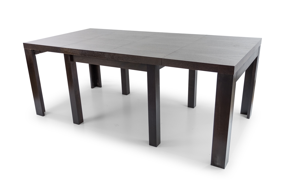 Stół w drewnianej okleinie rozkładany 140-340x90 cm Kalabria na drewnianych nogach - dąb Stół w drewnianej okleinie rozkładany 140-340 cm Kalabria na drewnianych nogach - dąb - opcja rozkładania