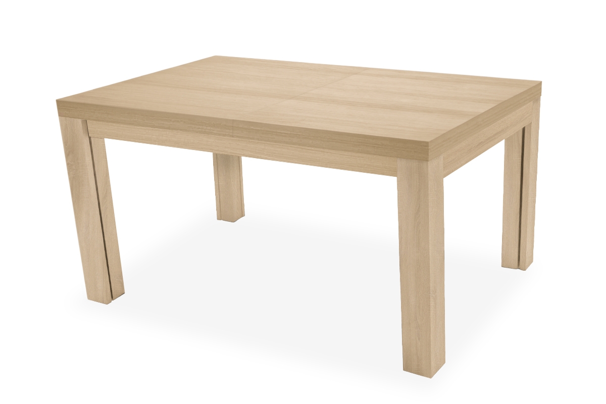 Stół w drewnianej okleinie rozkładany 200-400x100 cm Kalabria na drewnianych nogach Stół w drewnianej okleinie rozkładany 200-400 cm Kalabria na drewnianych nogach - buk