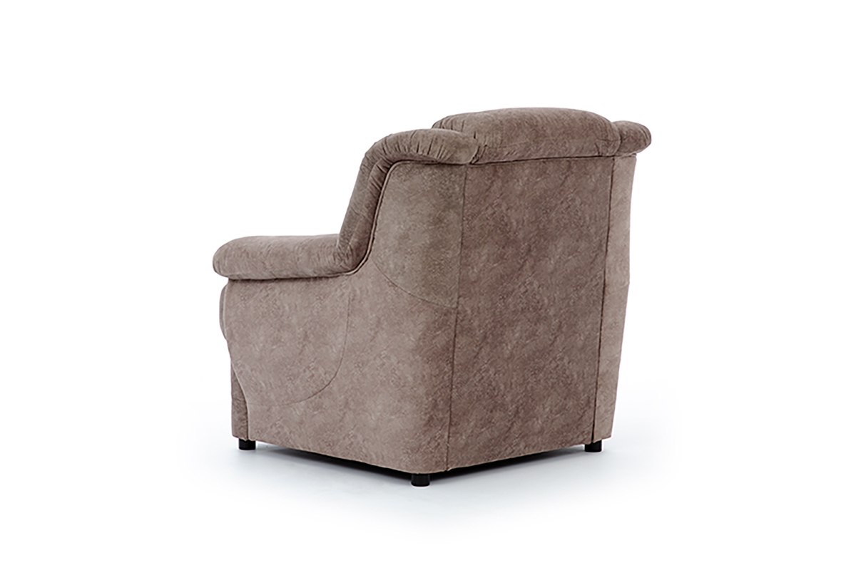 Fotel wypoczynkowy Belluno - brązowy Preston 24 Fotel wypoczynkowy Belluno - zdjęcie podglądowe 