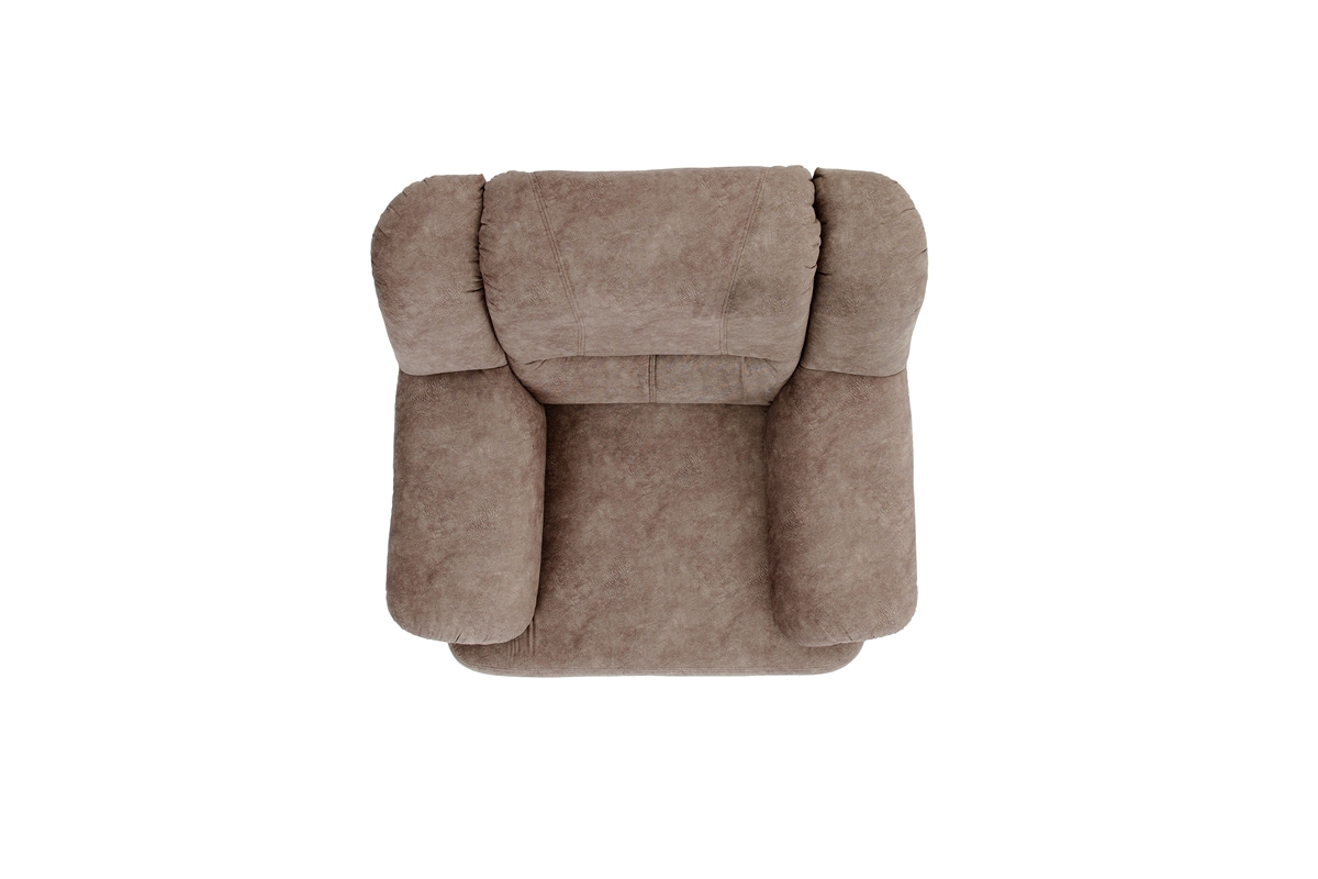 Fotel wypoczynkowy Belluno - brązowy Salvador 3 Brown Fotel wypoczynkowy Belluno - zdjęcie podglądowe 