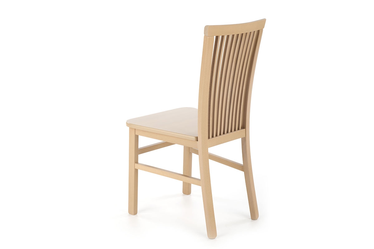 Krzesło drewniane Remin z twardym siedziskiem Krzesło drewniane Remin z twardym siedziskiem
