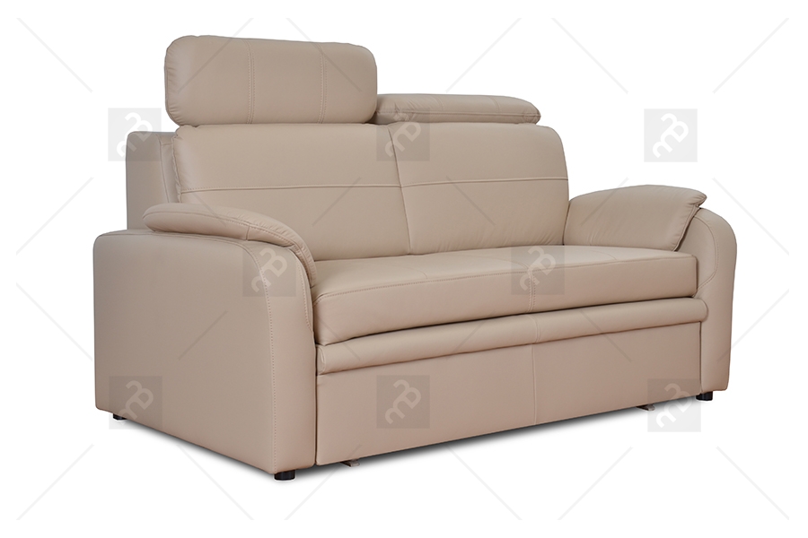 Sofa rozkładana do salonu Amber - skóra sofa w skórze naturalnej 
