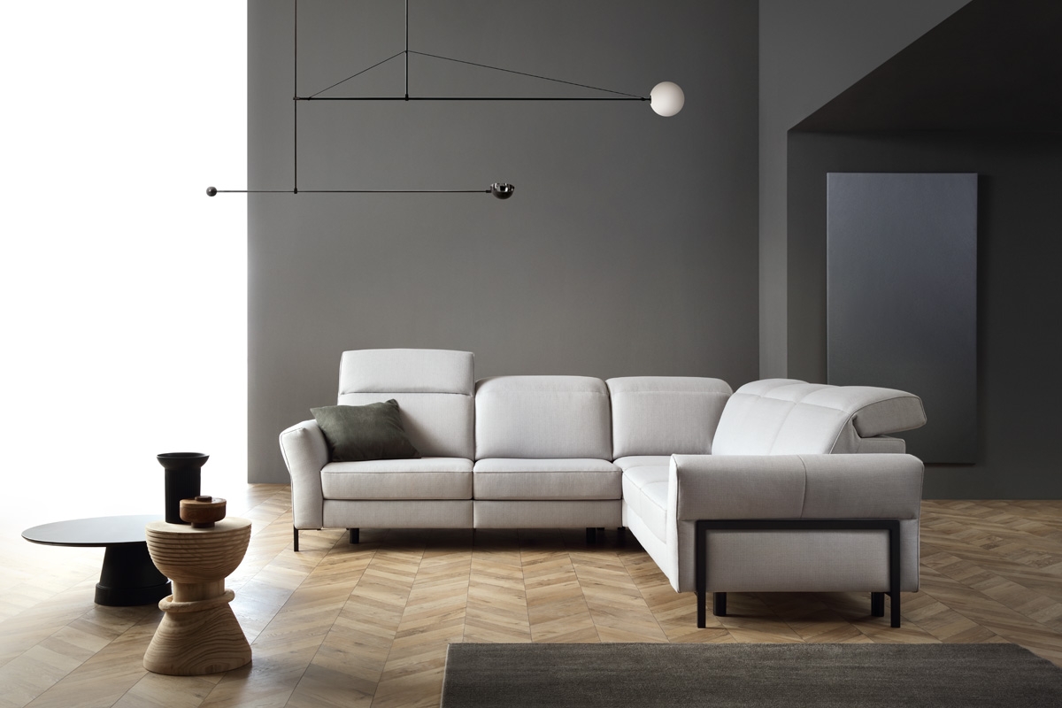 Sofa z elektryczną funkcją relaks Mellow 3RF (2xRF) mellow etap sofa