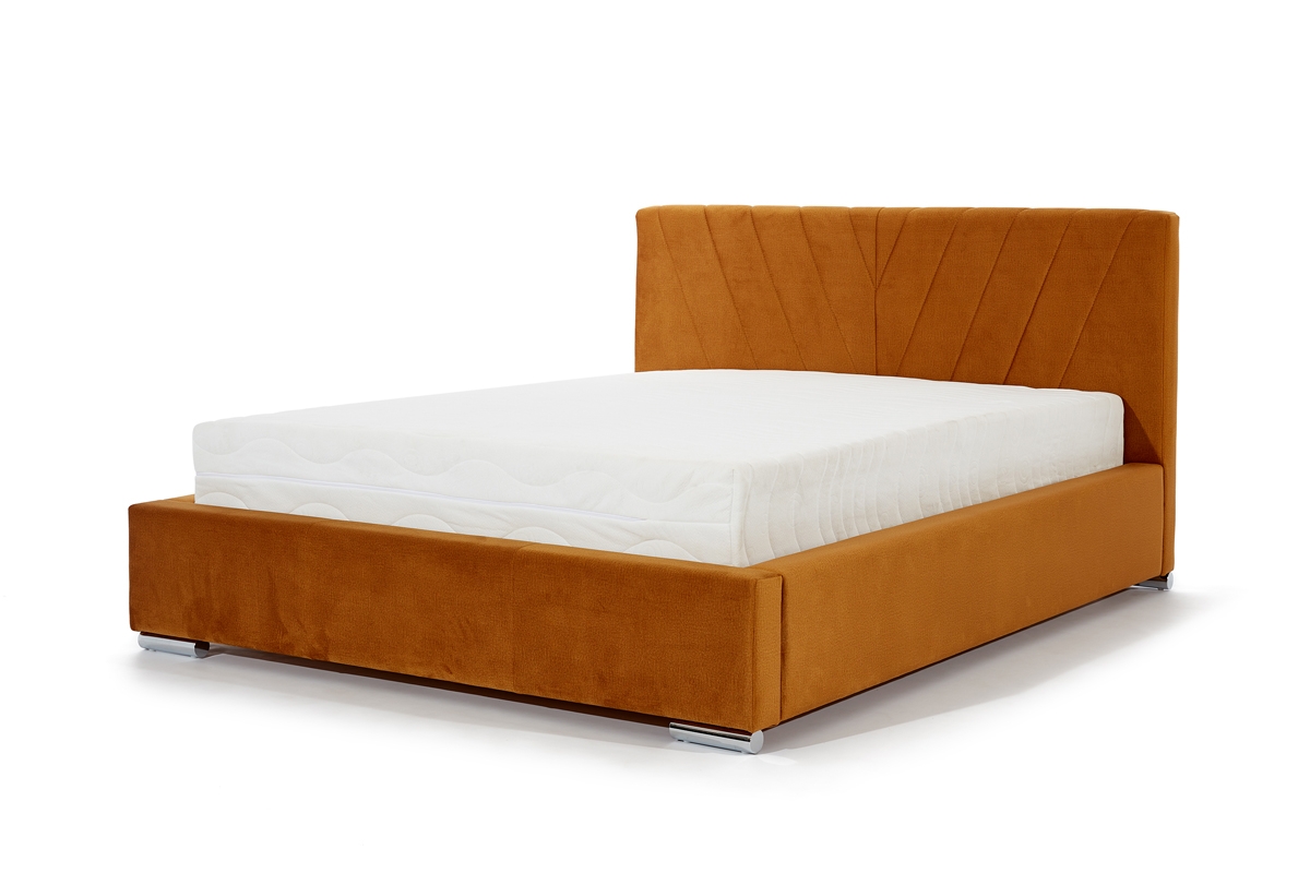 Łóżko sypialniane z pojemnikiem Catalia - 180x200 łóżko 180x200 z wysokim wezgłowiem 