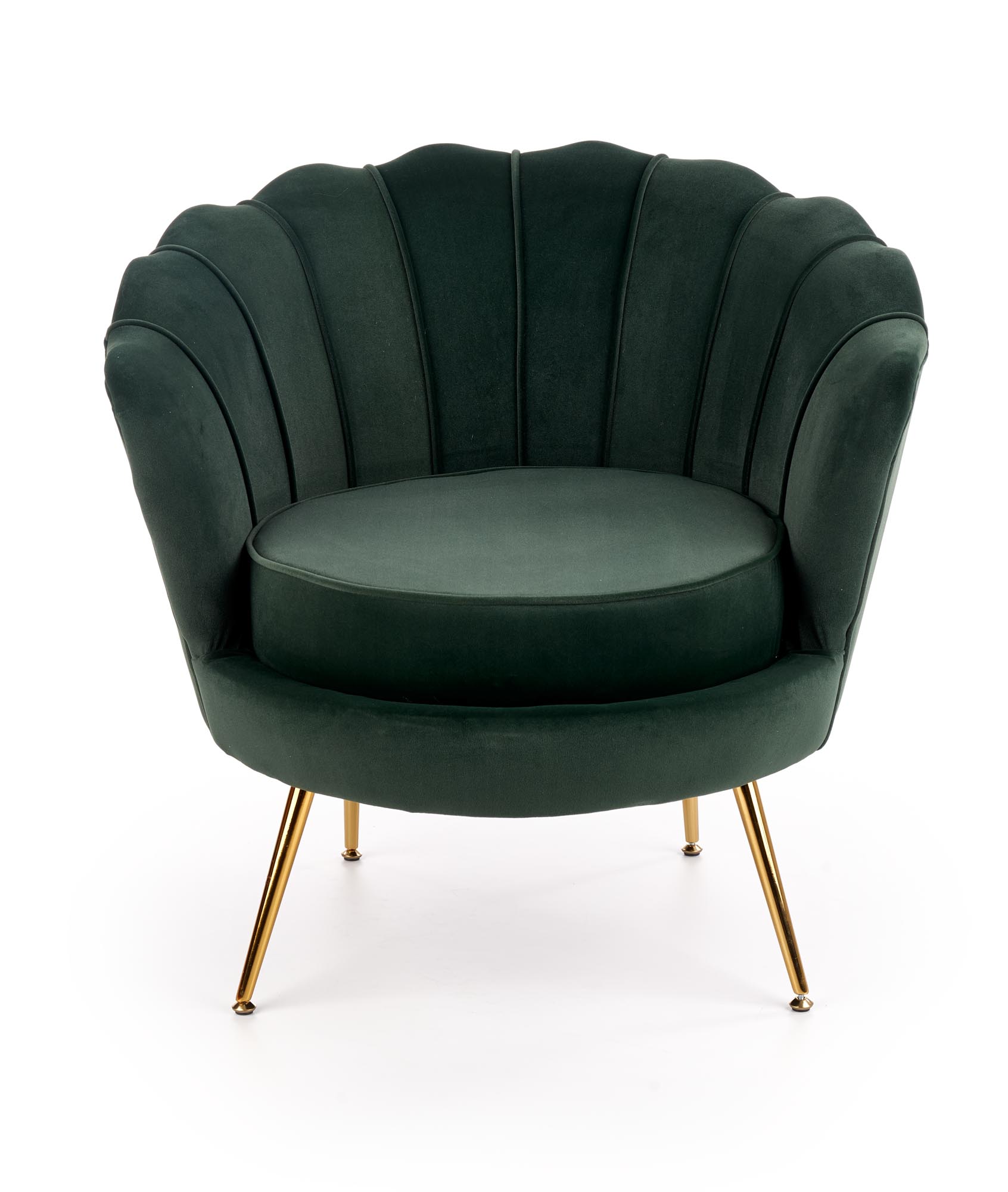 AMORINITO fotel wypoczynkowy ciemny zielony / złoty amorinito fotel wypoczynkowy ciemny zielony / złoty