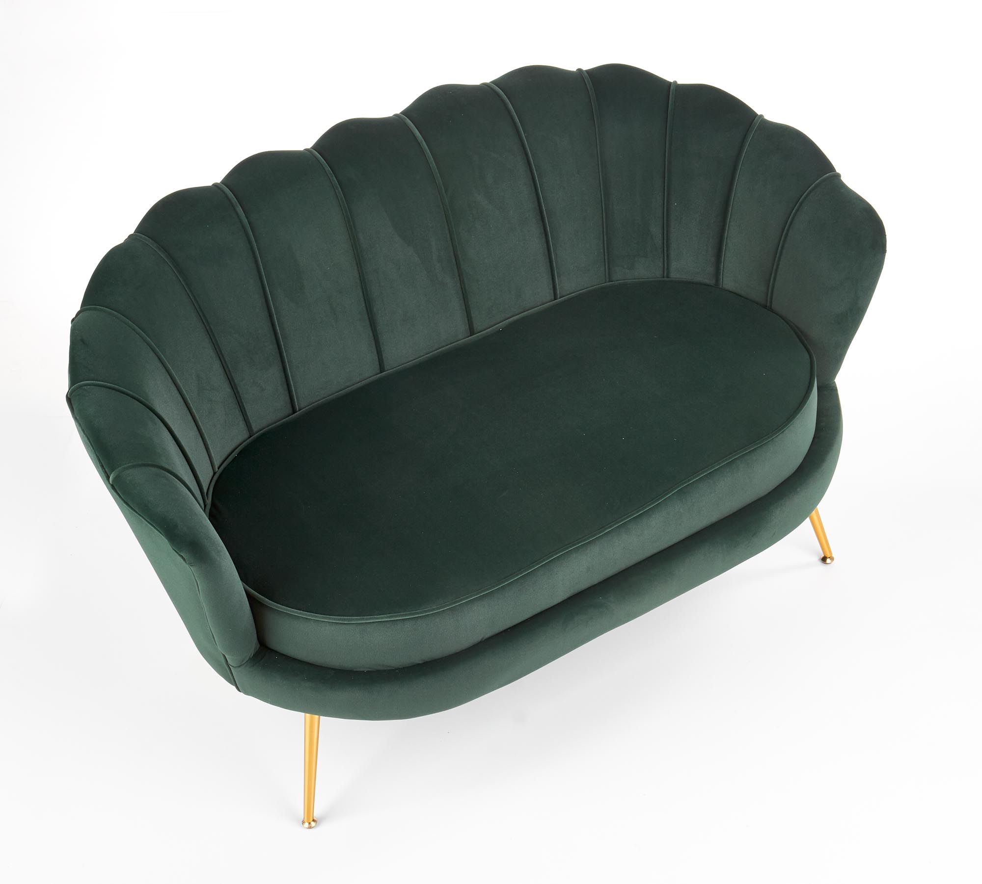 AMORINITO XL fotel wypoczynkowy ciemny zielony / złoty amorinito xl fotel wypoczynkowy ciemny zielony / złoty