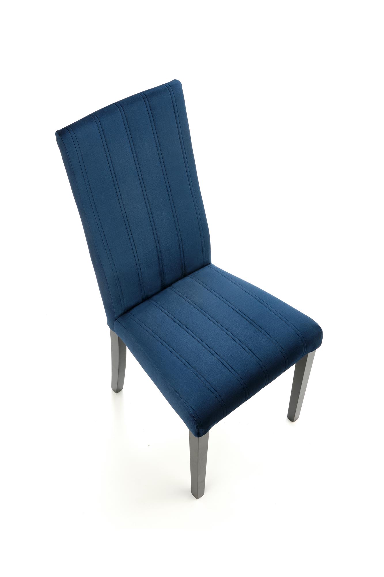 DIEGO 2 krzesło czarny / tap. velvet pikowany Pasy - MONOLITH 77 (granatowy) diego 2 krzesło czarny / tap. velvet pikowany pasy - monolith 77 (granatowy)