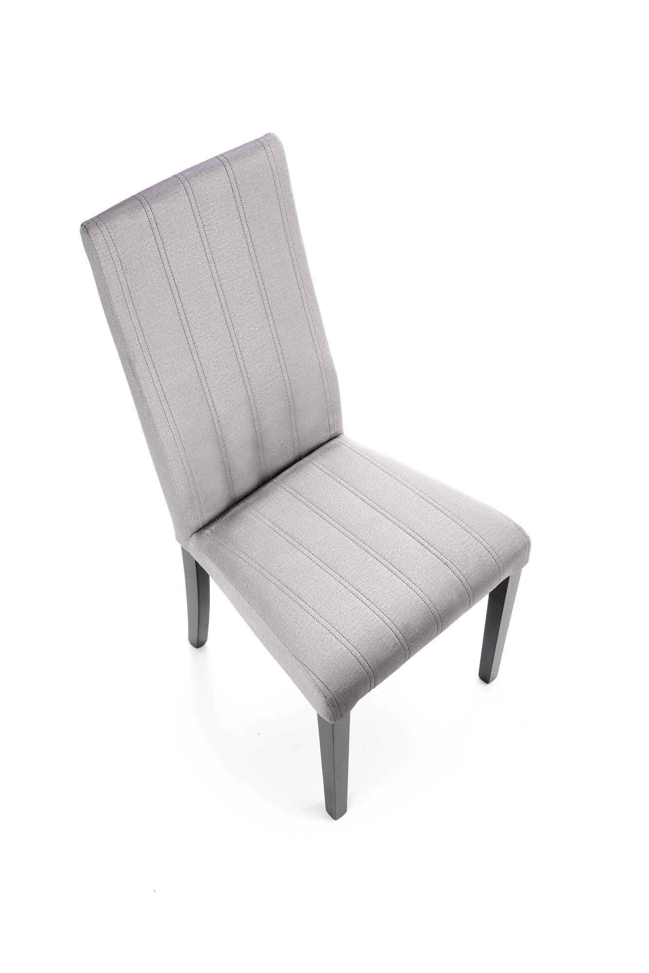 DIEGO 2 krzesło czarny / tap. velvet pikowany Pasy - MONOLITH 85 (jasny popiel) diego 2 krzesło czarny / tap. velvet pikowany pasy - monolith 85 (jasny popiel)